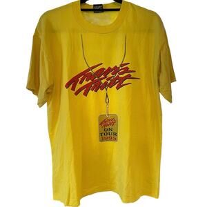 Vintage 90s Travis Tritt On Tour 1995 Single Stitch Shirt Adult Large